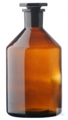 Chai nâu miệng hẹp 500ml, nút nhám 24/29