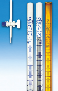 Burette bằng thủy tinh, cấp chính xác A