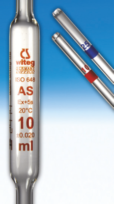 Các loại pipet bầu, cấp chính xác A