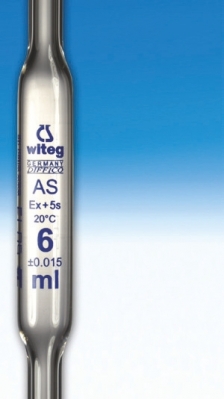Các loại pipettes bầu, cấp chính xác A, cỡ đặc biệt 