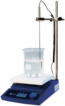 Máy khuấy từ gia nhiệt kỹ thuật số, lên đến 380°C, 80-1.500 vòng/phút